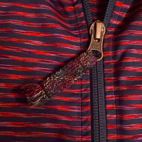 Tuff athletics, navy blue and purple long sleeve active wear - Picture 4 of 7